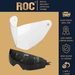Kính thay cho mũ bảo hiểm 3/4 M789 dùng chung kính thay ROC 07, chất liệu nhựa cao cấp, chống lực tốt