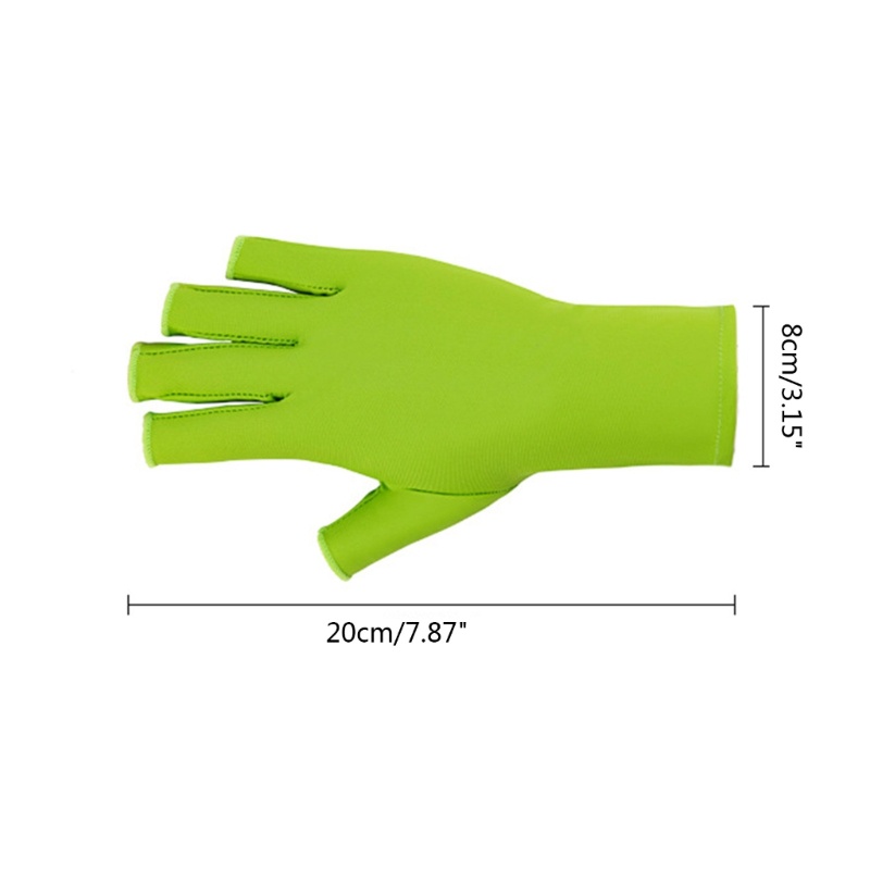 Richh Găng Tay gel uv Bảo Vệ Ngón Tay Chống Tia uv