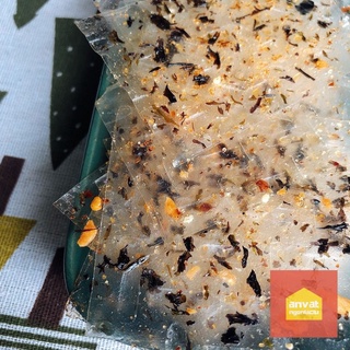 10 bịch bánh tráng rong biển ít cay, ăn chay được (túi zip 50g) - Chính gốc bánh tráng Tây Ninh