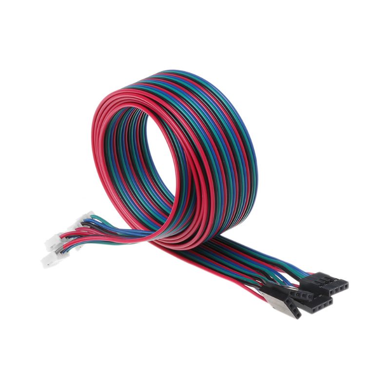 ELEGA 4 100cm 4pin Stepper Cáp Động Cơ XH2 54 Dây Thiết Bị Đầu Cuối Cho Máy In 3D NEMA 17