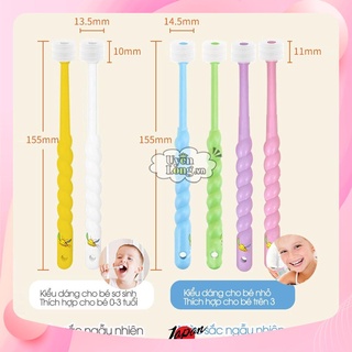 Bàn Chải Đánh Răng 360 Độ Higuchi Cho Bé – Hàng Nhật, Lông Siêu Mềm, Bé Tự Đánh Răng Dễ Dàng