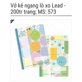 KLONG - Sổ lò xo KẺ NGANG / CARO / DOT GRID size B5, giấy 58-70 hợp ghi chú, viết bài - sổ Việt Nam 🐻🌸 MS: 562- 563- 570