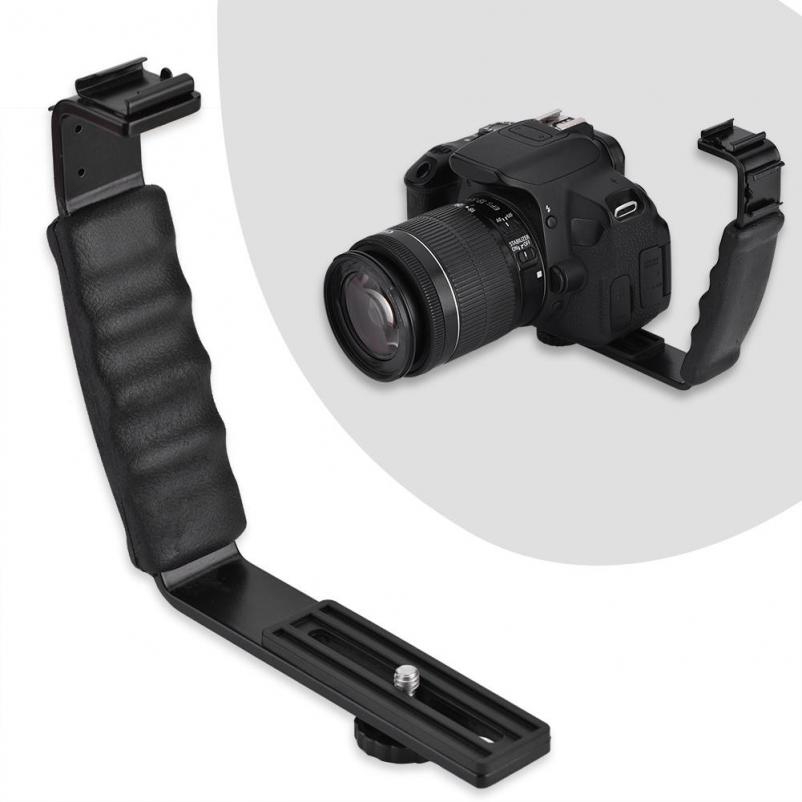 Khung hợp kim nhôm chữ L cho đèn flash máy ảnh