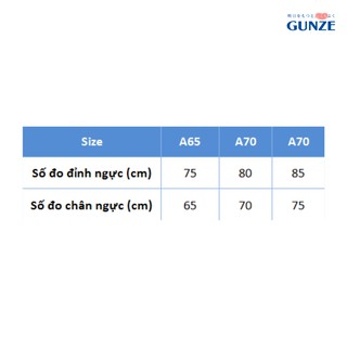 Áo lót bé gái Pied Clair Gunze - PCD0