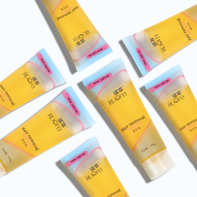 Ảnh RUOALL Wax Lông Nách Chân Tay Bikini Tẩy Lông Tận Gốc Dạng Sáp Wax 100g 4