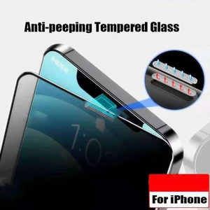 Toàn Bộ Ốp Điện Thoại Kính Cường Lực Chống Nhìn Trộm Cho iPhone 13 12 11 Pro MAX Mini X XS MAX XR SE 2022 2020 6 6s 7 8 Plus