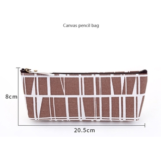 Túi Đựng Bút Chì Bằng Vải Canvas Dài 20cm