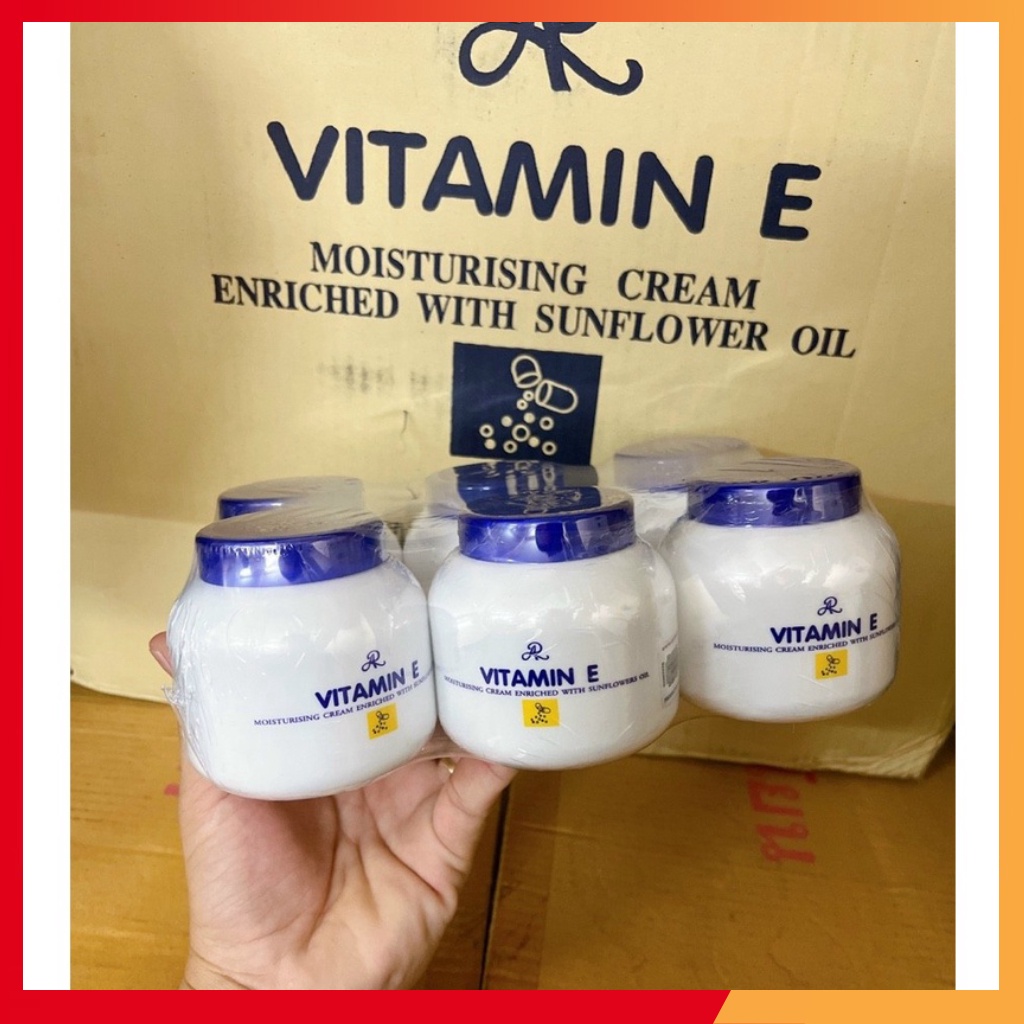 (Chính Hãng) Kem Dưỡng Da Vitamin E Thái 200ml - 1 Hộp