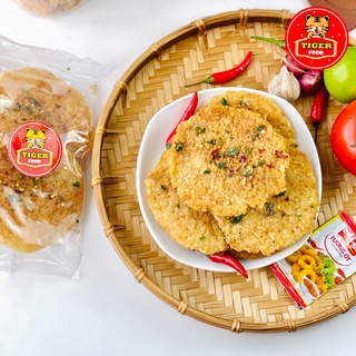 Combo 5 gói cơm cháy mắm hành (3 miếng) chiên giòn siêu ngon 💖TIGER FOOD💖 Ăn vặt Sài Gòn