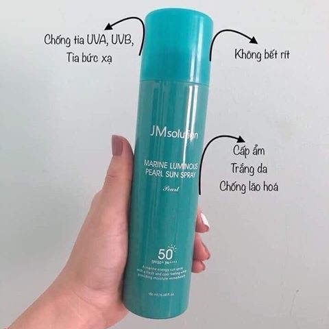 Xịt Chống Nắng JM Solution SPF50+ PA++++ 180ml