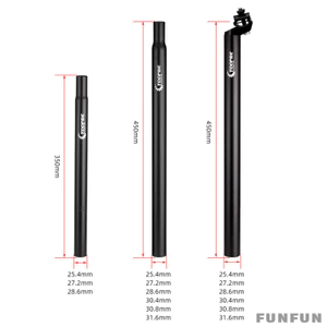 Cốt Yên Xe Đạp Bền Chắc 25.4-31.6mm 350 / 450mm Funfun1