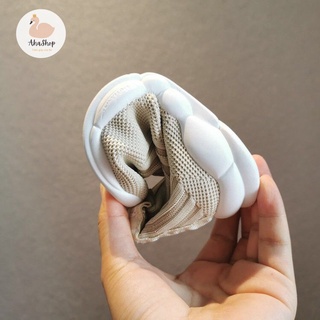 TĂNG 3 SIZE Giày bún cổ cao ôm chân vải lưới cho bé gái bé trai K059