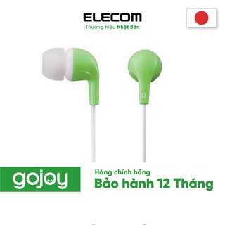Tai nghe nhét tai có dây, không Mic, đa sắc màu ELECOM EHP-CN300A chính hãng - bảo hành 12 tháng