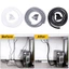 YUUKII Cáp Tổ Chức Máy Tính Để Bàn Cáp Cuộn Ống Xoắn Ốc Bảo Vệ Dây