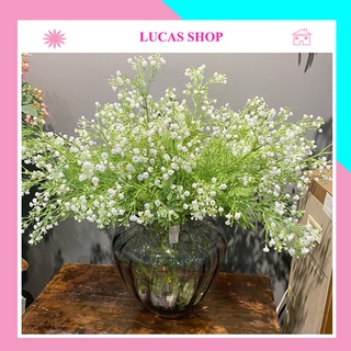 Hoa bi giả cao cấp 65cm nhỏ nhắn, trang trí xinh xắn trang trí đơn giản, tinh tế