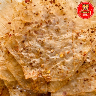Bánh Tráng Xì Ke Cay 💖TIGER FOOD💖 Bánh Tráng Muối Nhuyễn Xì Ke Siêu Ngon Túi zip 100g - Đồ Ăn Vặt Snack Sài Gòn