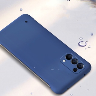 Ốp Điện Thoại PC Cứng Nhám Siêu Mỏng Không Viền Chống Sốc Cho OPPO Reno 2 3 4 5 Pro Plus ACE2 OPPO A91