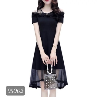 (MAY KỸ) ĐẦM UMI PHỐI LƯỚI SANG CHẢNH - THỜI TRANG TIỂU THƯ HÀN QUỐC KB FASHION