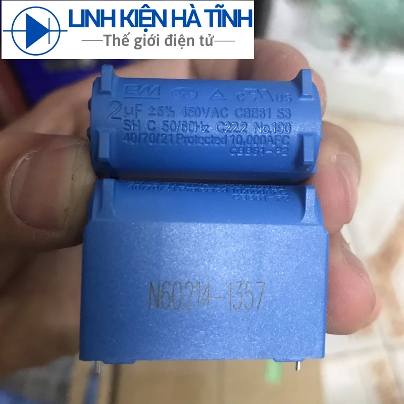 Tụ bếp từ 2UF 450VAC
