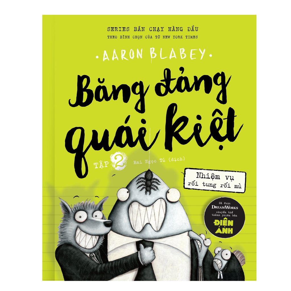 Ảnh Sách - Băng đảng quái kiệt - The Bad guys - Bộ 6 cuốn - Truyện tranh thiếu nhi 2