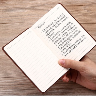 DE Vintage Notebook Da Tạp Chí Notepad Nhật Ký Cá Nhân Làm Dày Sổ Phác Thảo Lót Giấy Dành Cho Học Sinh Tạp Chí Giáo Viên