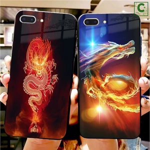 Ốp iPhone Mặt Kính Nano Dẻo - Ốp Rồng Cực Chất