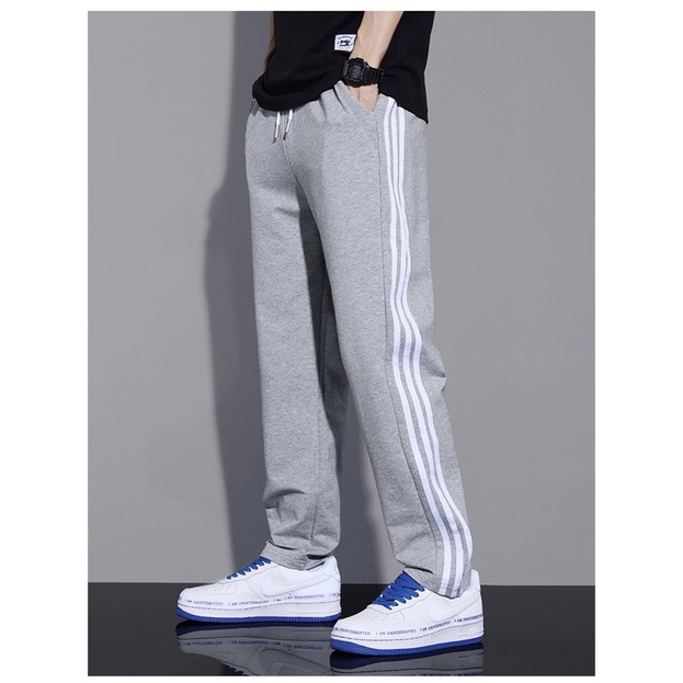 Quần Thể Thao 3 Sọc UNISEX thun co giãn tốt