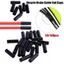 VVDZA 50 / 100 Chiếc Vỏ Cáp Ngoài 4 / 5 Mm Đường Ống Dụng Cụ Nhựa Dịch Chuyển / Nắp Phanh