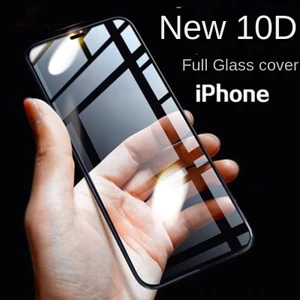 IPhone 14ProMax Bảo Vệ Điện Thoại Di Động Phim Cường Lực Toàn Màn Hình 10D Cạnh Cong 9H Bề Mặt Cong Bảo Vệ Quyền Riêng Tư Apple 12 / 13 / 14ProMax Điện Thoại Di Động Protec