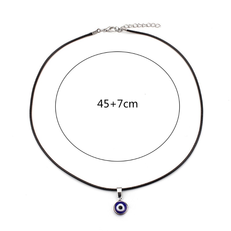 Vòng cổ Mặt Hình Mắt Quỷ Thổ Nhĩ Kỳ Thiết Kế Đơn Giản Cho Nữ