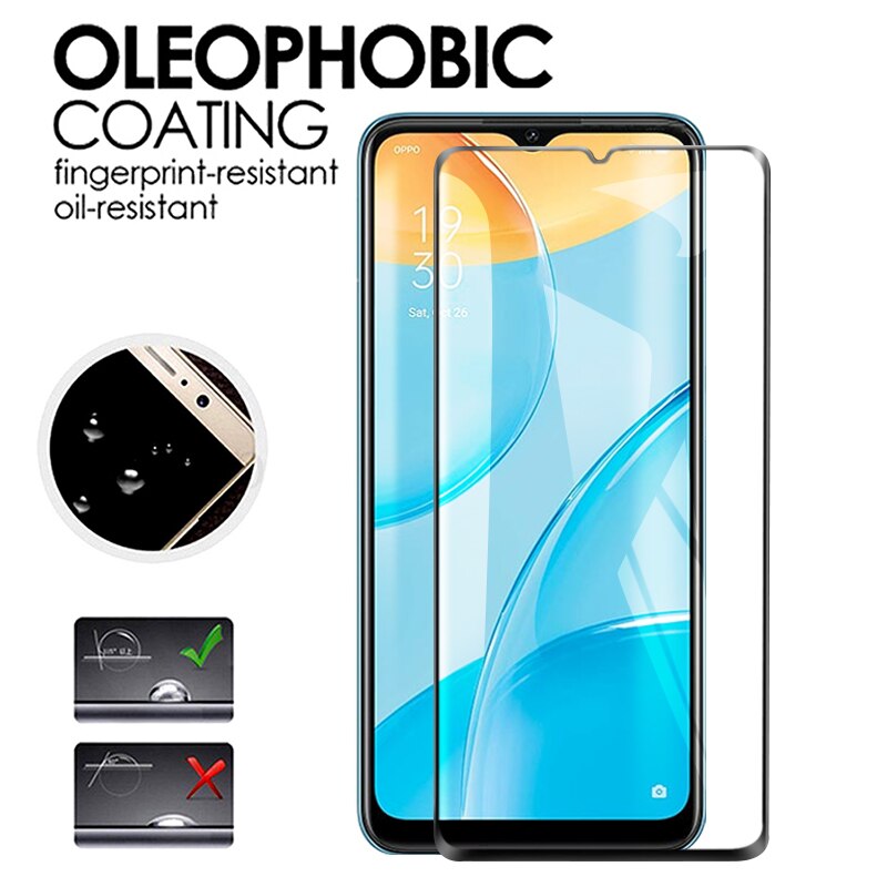 Kính Cường Lực 2 In1 Cho OPPO A15 Camera Sau Ống Kính Bảo Vệ Phim Cho OPPOA15 A 15 Tấm Bảo Vệ Màn Hình Mặt Trước Phim