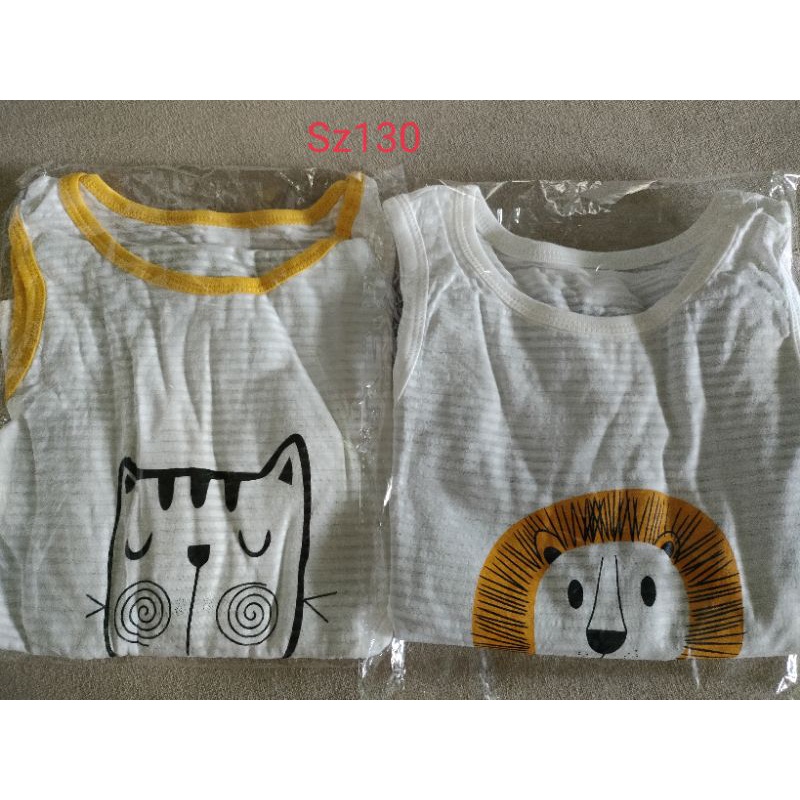 (Sale) Bộ ba lỗ bé trai xuất hàn (12-26kg)