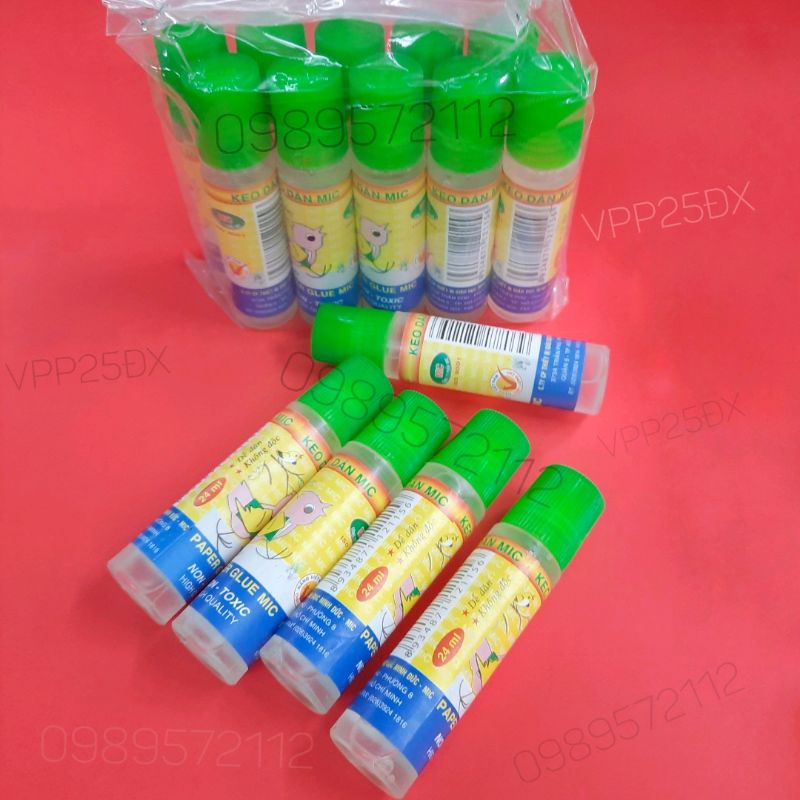 10 lọ Hồ dán-keo dán nước mic. | Shopee Việt Nam