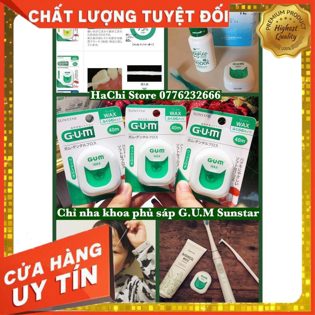 Chỉ nha khoa Sunstar Gum Wax 40m Shopee Việt Nam
