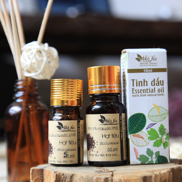 Tinh dầu Hạt Tiêu - Black Pepper essential oil - Tinh Dầu Hà Na - Mix nước hoa, khử mùi
