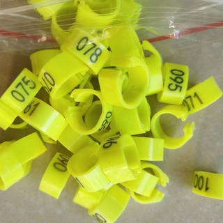 Bộ 100 Vòng Kẹp Kỹ Thuật Số 8mm Rộng 8mm No.001-100 Màu