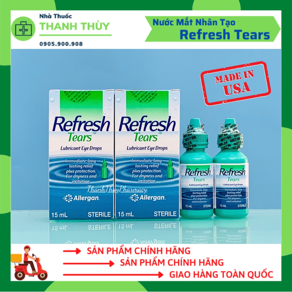 Cách sử dụng Refresh Tears như thế nào?
