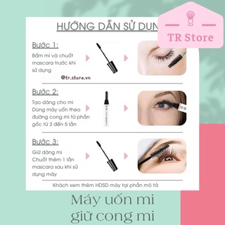 Máy uốn mi nhiệt giữ cong mi trang điểm làm đẹp Eyelash Curler