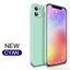 Ốp điện thoại silicon mềm màu trơn thích hợp cho Iphone 12 Mini 11 Pro Max Se 2 2020 Xs Xr X Xs Max