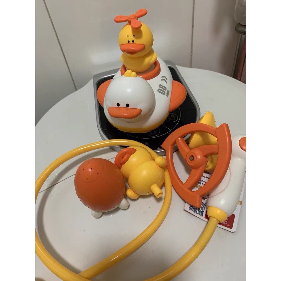 Đồ Chơi Vịt Phun Nước Thả Bồn Tắm Bể Bơi 5 Chế Độ Phun Nước Đồ Chơi Nhà Tắm Thả Bồn Tắm Cho Bé - Đồ Chơi Cho Bé PUKAPI