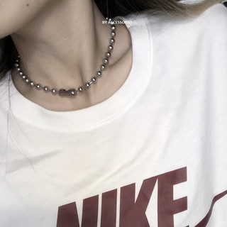 Vòng cổ titan chuỗi bi tròn ball chain cực chất không gỉ có nhiều size