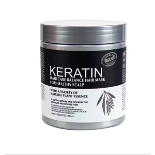 Kem Hấp, Ủ Tóc KERATIN Hàn Quốc1000ml, Mềm Mượt, Phục Hồi Hư Tổn