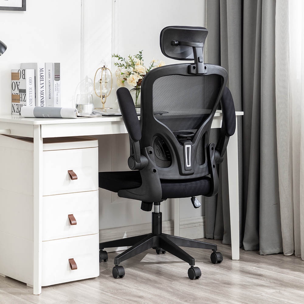 [Sẵn Hàng - Giao Hoả Tốc) Manson Regal Ghế Xoay Văn Phòng Tay Gập Công Thái Học Màu Đen/Trắng/Xám/Xanh/Hồng