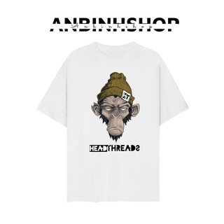 Áo thun unisex nam nữ in hình Chú Khỉ đội nón siêu ngầu chất vải mềm mịn mát từ AnbinhShop