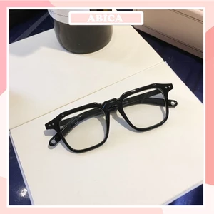 Mắt kính nữ nam giả cận đẹp phong cách Hàn Quốc kính mát gọng cận thời trang chống tia UV thời trang ABICA 058