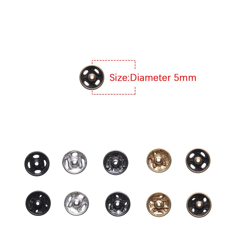 NKSFX 10 / 24 Chiếc Mini Nút Bé Gái Dễ Thương Tặng Búp Bê Thu Nhỏ Thủ Công Quần Áo May Khóa