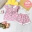 Đồ Bộ Bé Gái Pijama lụa Mango mềm mịn cho bé gái_BM10