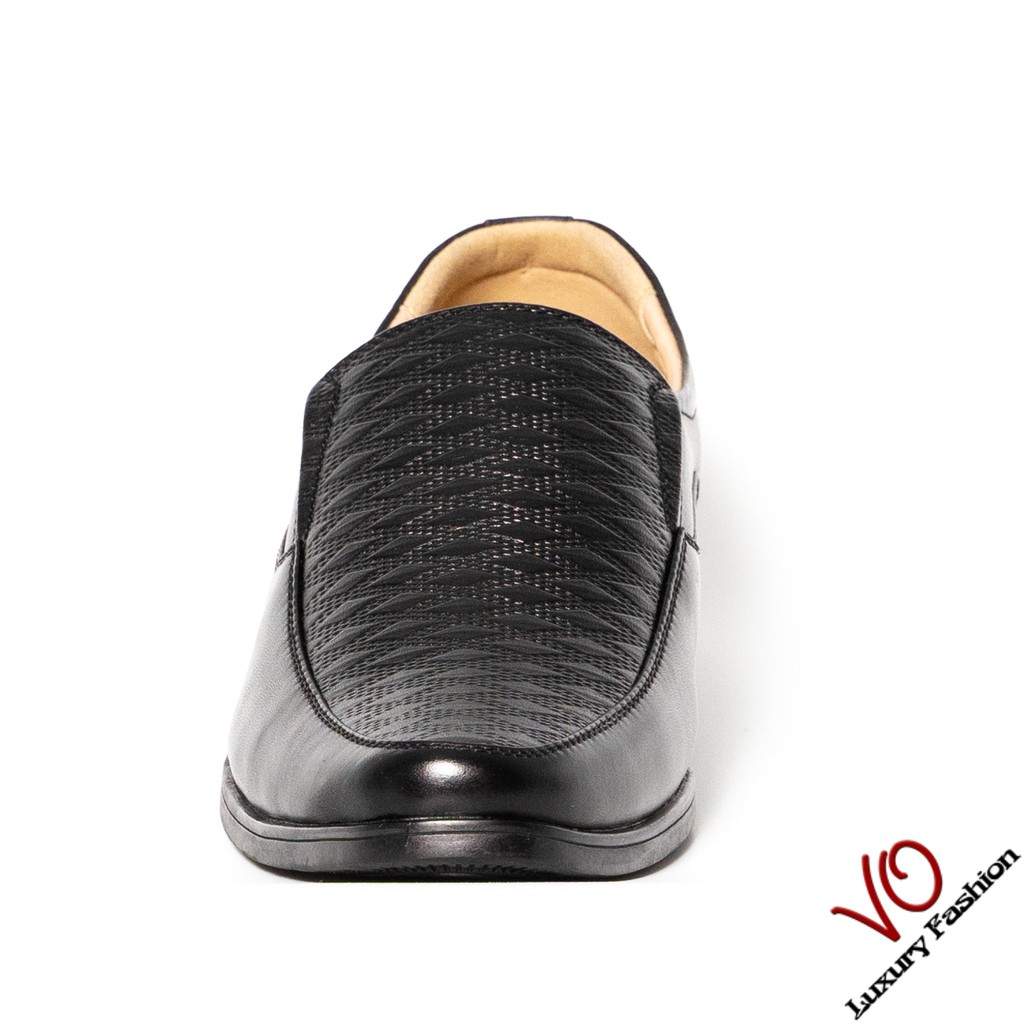 Ảnh Giày tây da bò thật màu đen thanh lịch VO Shoes_9931 3