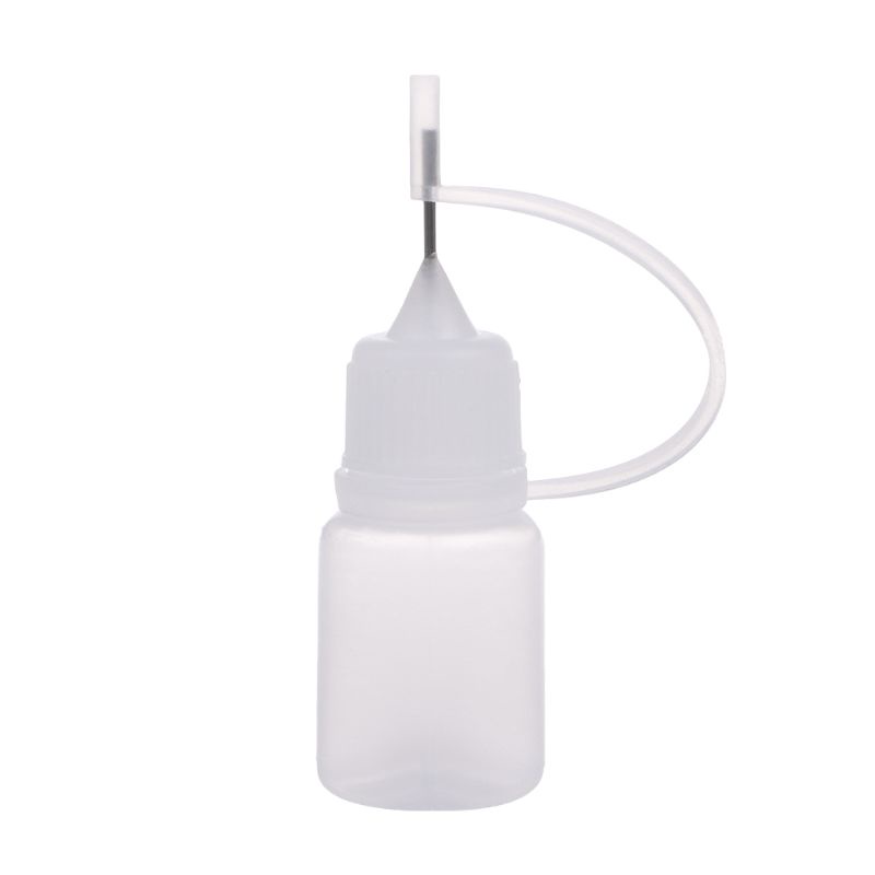 Ppy Chính Xác Đầu Kim Keo Chai Applicator Rỗng Applicator Keo Oiler Bóp Chai Giấy Quilling DIY Craft