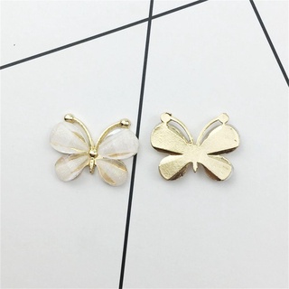 TRACEILLOIAN 10 chiếc trang trí trang phục bướm nhiều màu sắc DIY phụ kiện trang sức